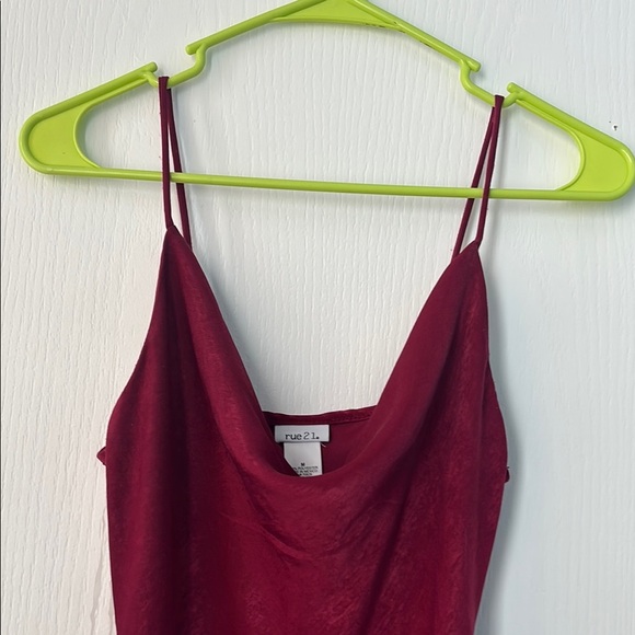 Rue21 Red Sleeveless V-Neck Mini Dress - Picture 5 of 5